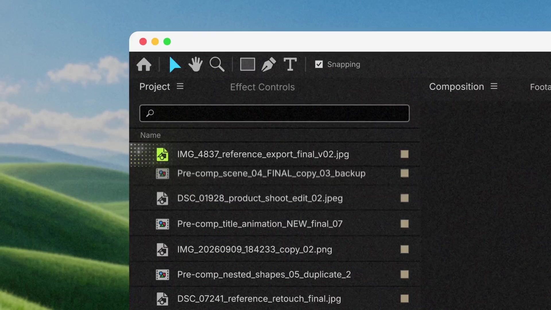 Showreel loading